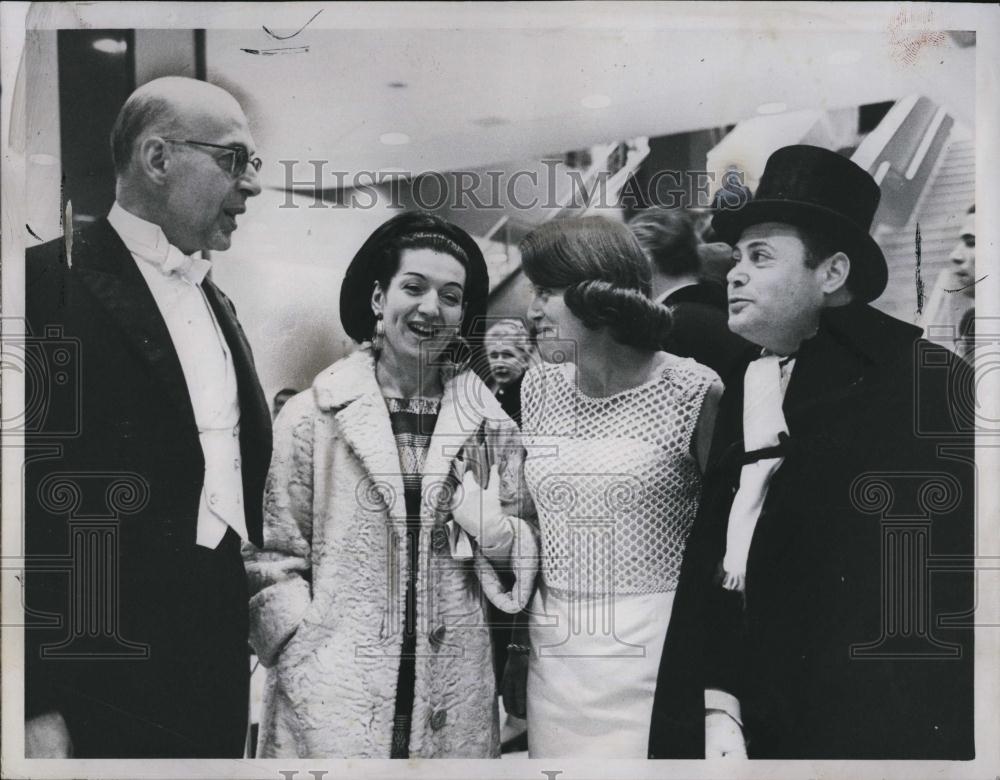 1975 Press Photo Jacques Massenet Claude Levy Mme Massenet - RSL89385 - Historic Images