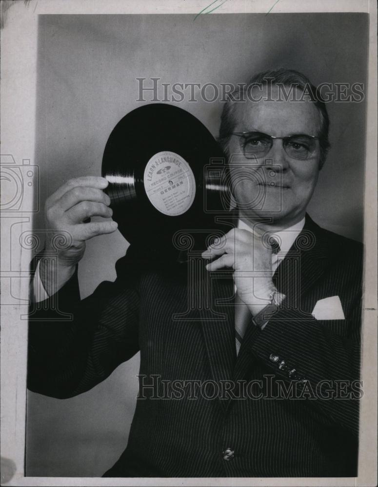 1971 Press Photo Hans Henrich Sante German Consul General - RSL78009 - Historic Images