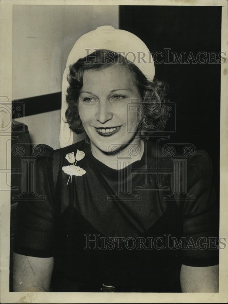 1941 Press Photo Elizabeth Ruth Dalton witnessed a gang style slaying - Historic Images