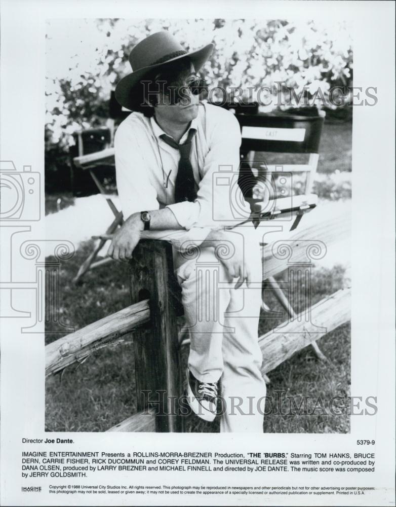 1988 Press Photo Director Joe Dante Movie The Burbs - RSL01851 - Historic Images