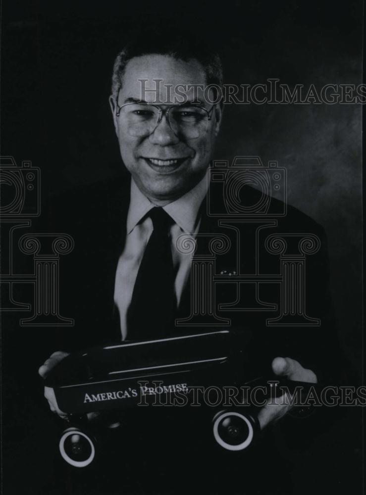 1998 Press Photo Retired General Colin Powell - RSL91925 - Historic Images