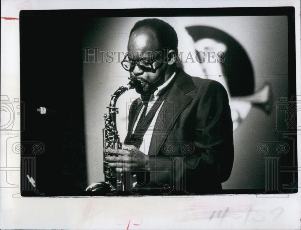 1984 Press Photo Idress Suliemans Jazz Musician - RSL66699 - Historic Images