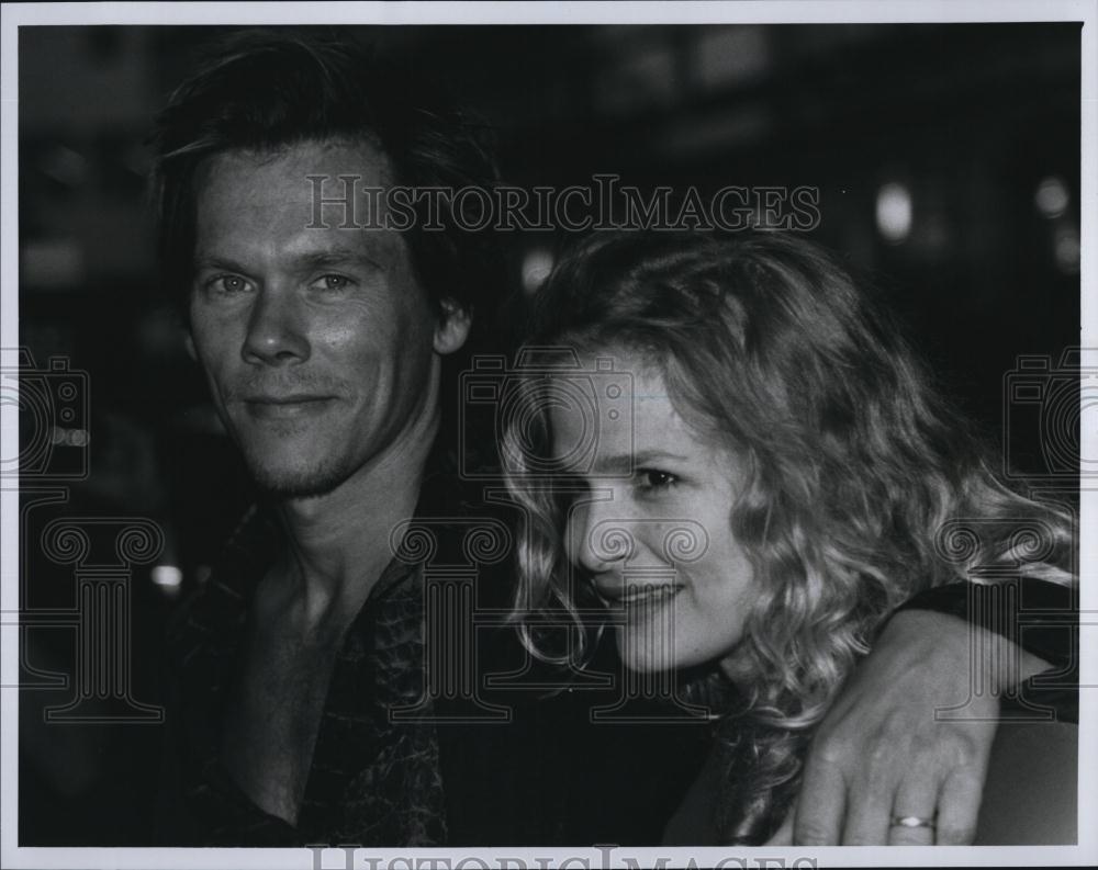 1999 Press Photo Actor Kevin Bacon &amp; Actress Kyra Sedgewick - RSL87155 - Historic Images