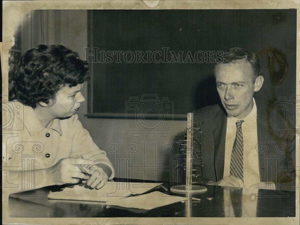 Press Photo Harvard Professor &amp; Nobel Prize Winner Dr James Watson - RSL06305 - Historic Images