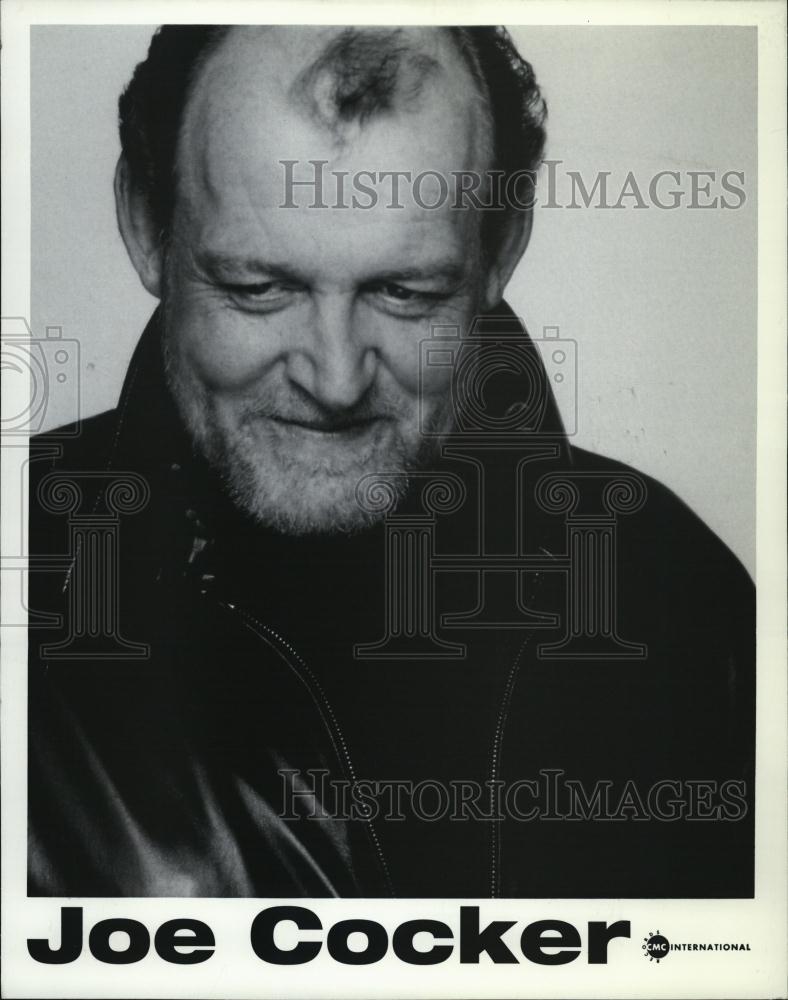 1988 Press Photo Popular Musician Joe Cocker - RSL44345 - Historic Images