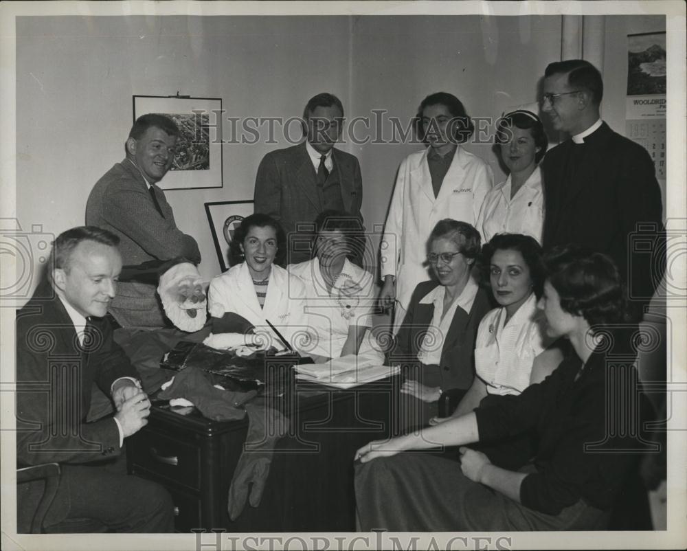 1951 Press Photo Edward J Dailey, Jr, C Patricial O' Donoghue, MRs Ruth - Historic Images