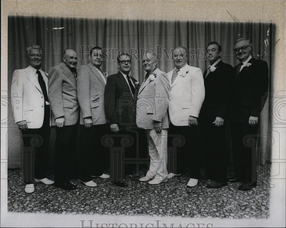 1973 Press Photo Thomas McGahan, Thomas Charles Winn, Capt Fred A Gamon - Historic Images