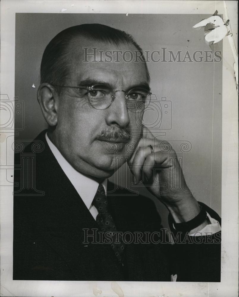 1947 Press Photo Albert Marshall, Pres of Rumford Chemical Works - RSL78139 - Historic Images