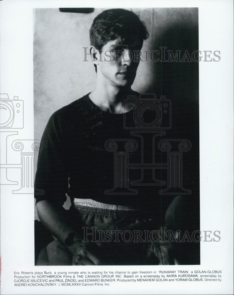 Press Photo Eric Roberts, Actor in "Runaway Train" - RSL02061 - Historic Images