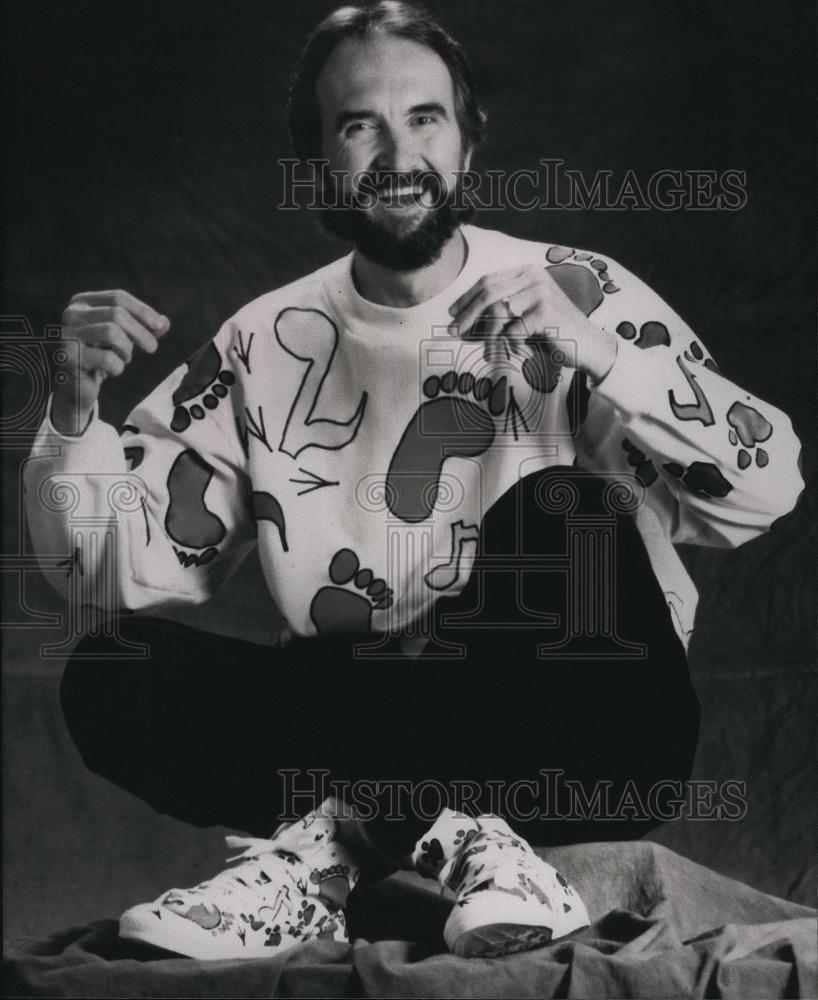 1992 Press Photo Fred Penner and his Cat&#39;s Meow Band - RSL81839 - Historic Images