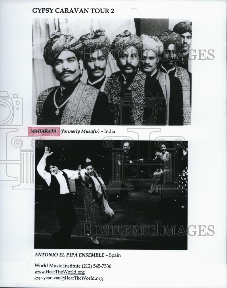 Press Photo Gypsy Caravan Tour 2 & Antonio El Pipa Ensemble - RSL83509 - Historic Images