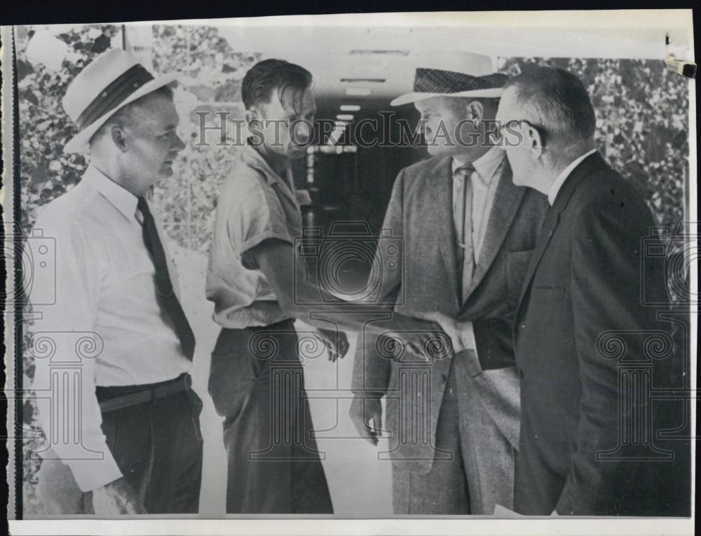 1959 Press Photo JD Sims Truck Driver Arrested for Bombings - RSL06313 - Historic Images