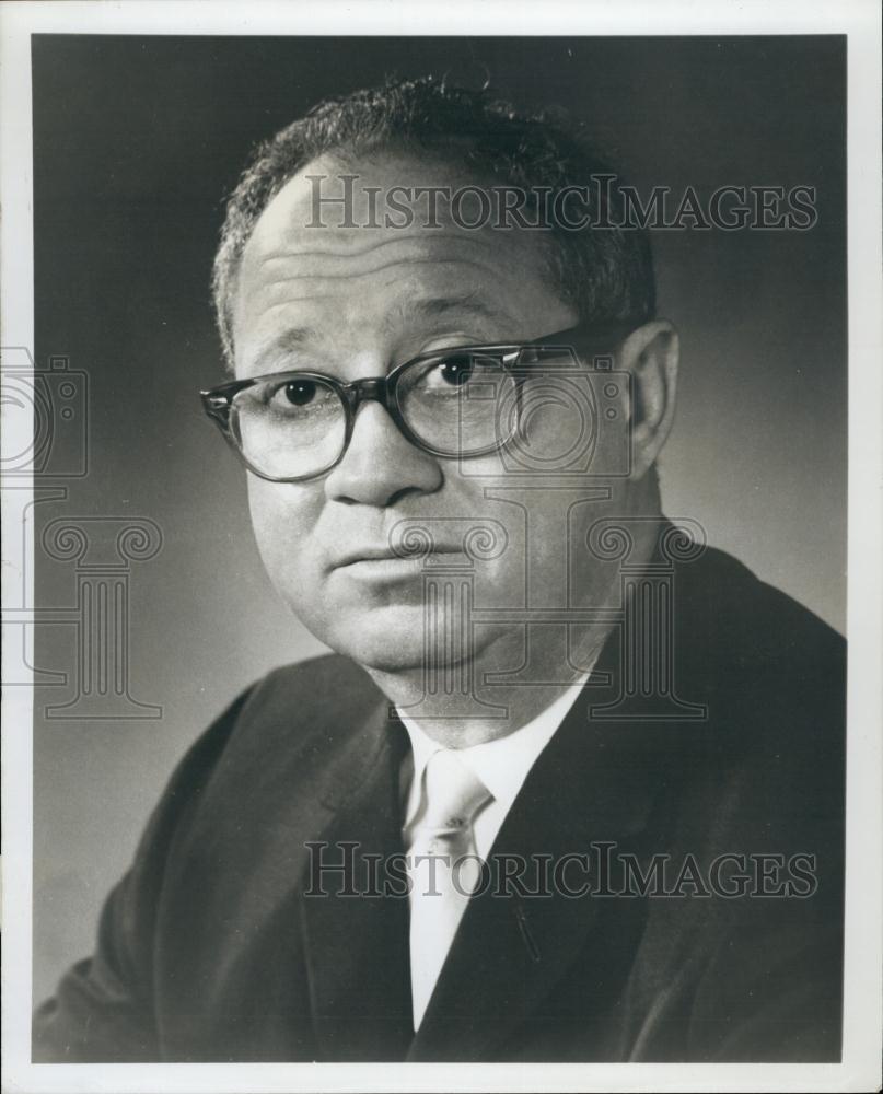 1968 Press Photo Dr David I Weisblat, The Upjohn Company - RSL62011 - Historic Images