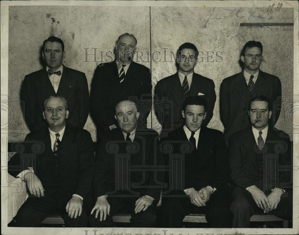 1947 Press Photo Various High School teachers or principals Denny Gilbert - Historic Images