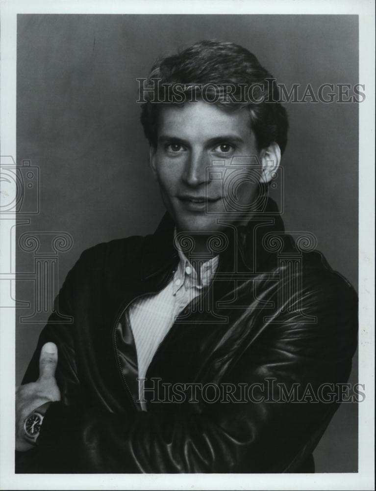 Press Photo Actor Rex Smith Portrait Wearing Black Leather Jacket RS Historic Images Press Photo Actor Rex Smith Portrait Wearing Black Leather Jacket RS Historic Images