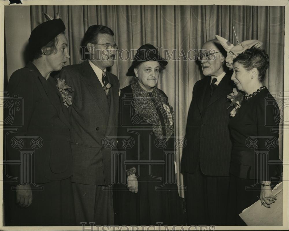 1948 Press Photo Union Of American Hebrew Congregations Members Ira M Daniels - Historic Images