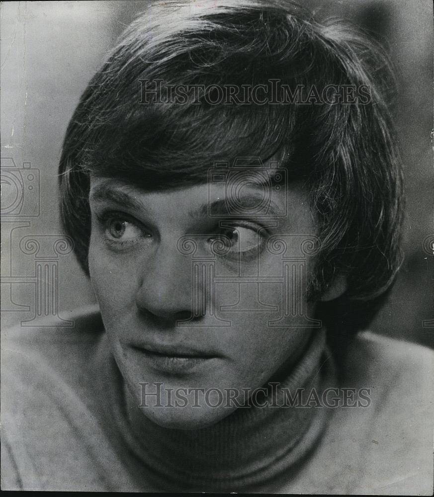 1972 Press Photo Actor Malcolm McDowell in