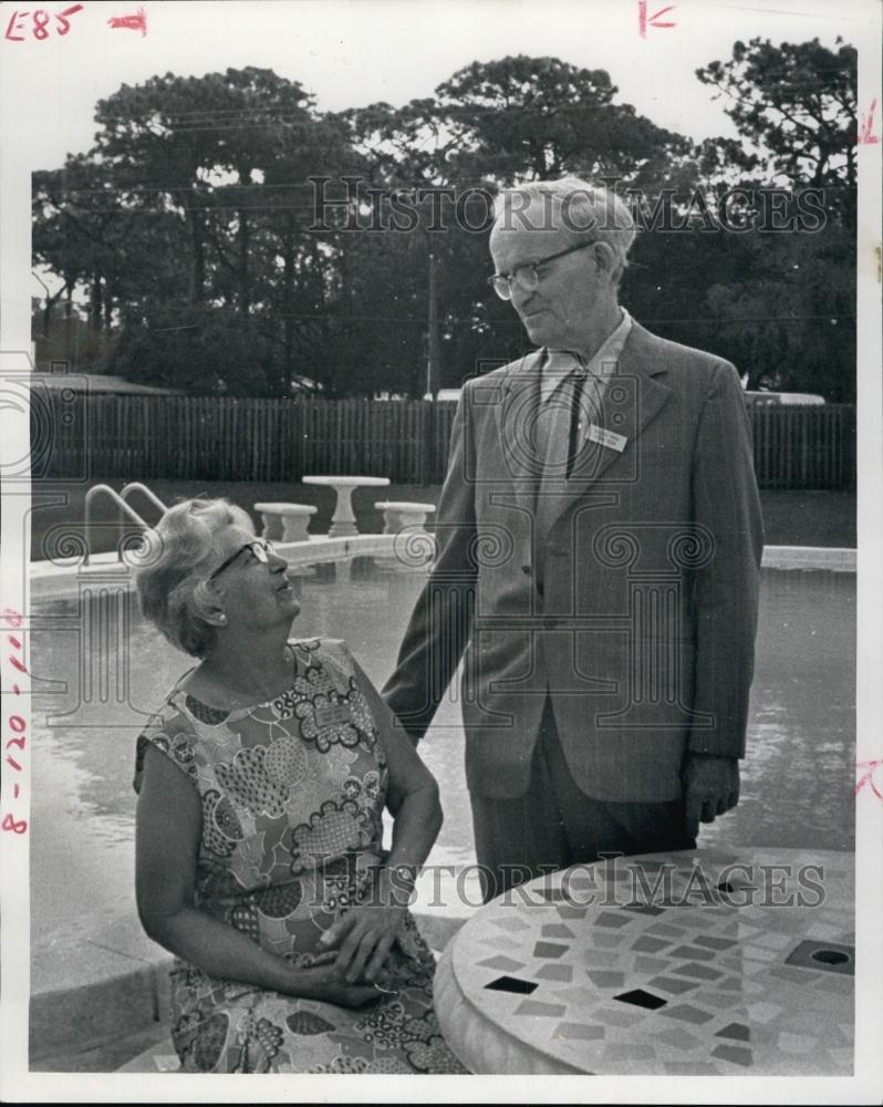 1973 Press Photo Couple Marks 50th Anniversary STan And Mary Suk - RSL63381 - Historic Images