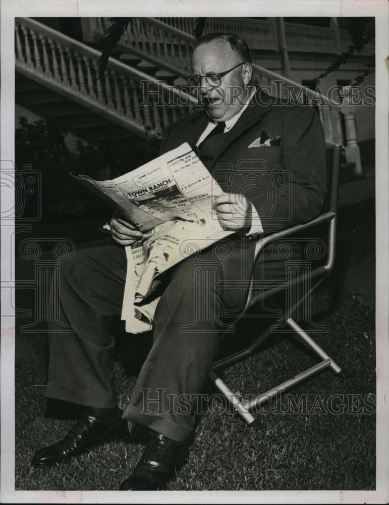 1953 Press Photo Kansas City Publisher Roy Roberts - RSL92513 - Historic Images