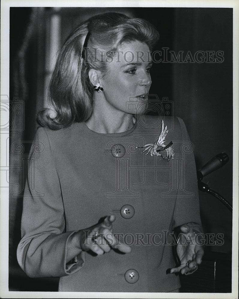 Press Photo Queen of Jordan Noor - RSL82613 - Historic Images