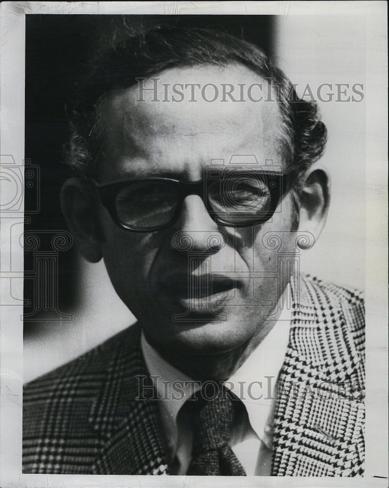 1972 Press Photo Nathan Perlmutter Vice President Of Brandeis University - Historic Images