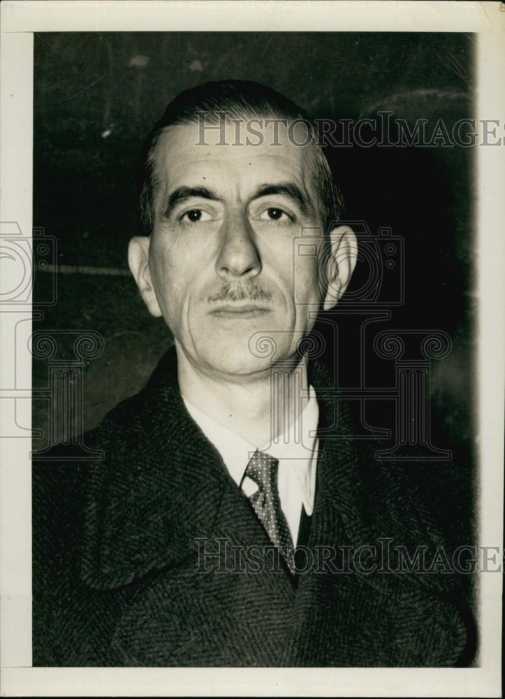 1947 Press Photo Pierre De Gaulle, Charles De Gaulle&#39;s Brother, Elected - Historic Images