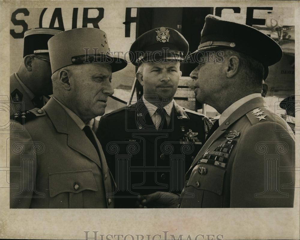 1962 Press Photo French Air Force General Pierre Jacquot - RSL95941 - Historic Images