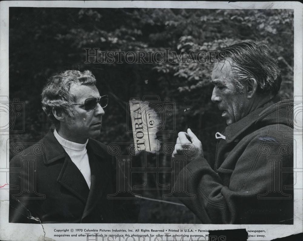 1970 Press Photo Producer Stirling Silliphant &quot;A Walk in the Spring Rain&quot;A Quinn - Historic Images