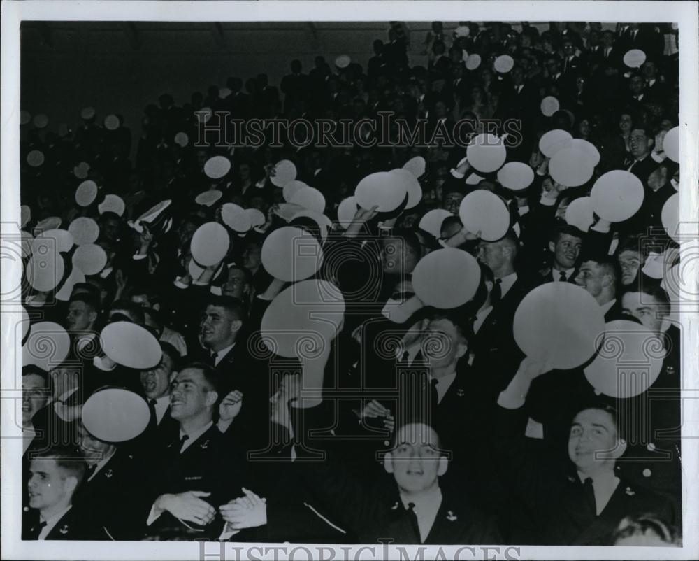 Press Photo Up With People at the United States Naval Academy - RSL95625 - Historic Images