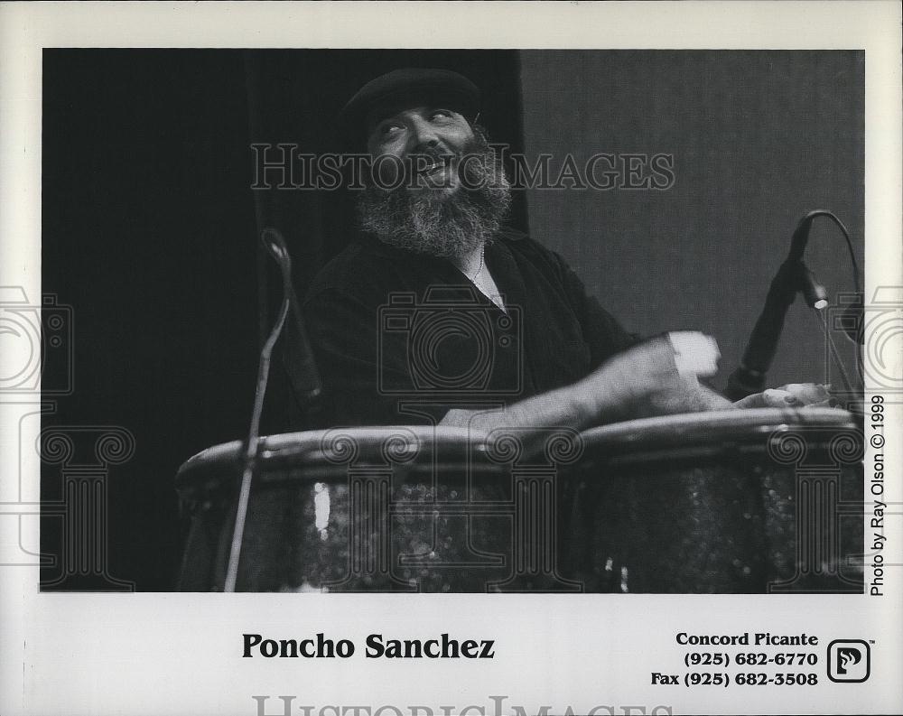 Press Photo Musician Poncho Sanchez - RSL85081 - Historic Images