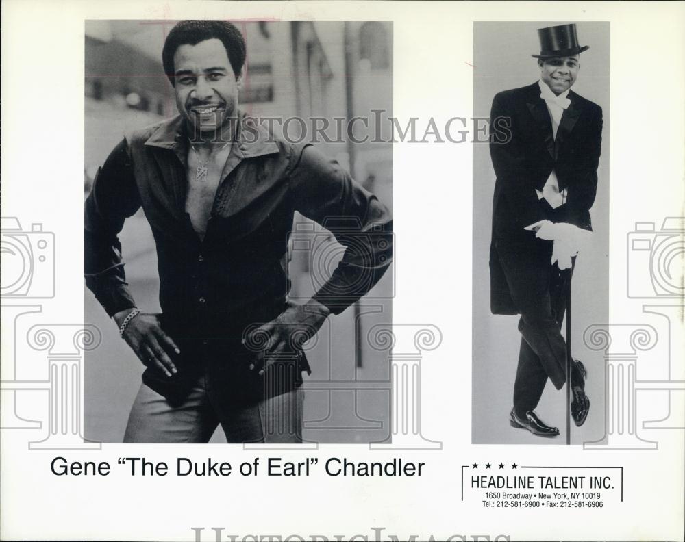 2000 Press Photo Gene "The Duke of Earl" Chandler - RSL00301 - Historic Images