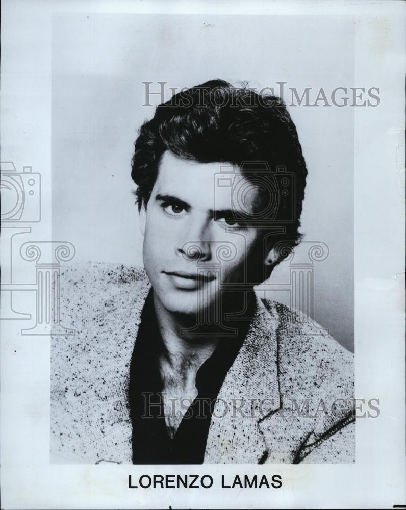 Press Photo Actor Lorenzo Lamas - RSL44531 - Historic Images