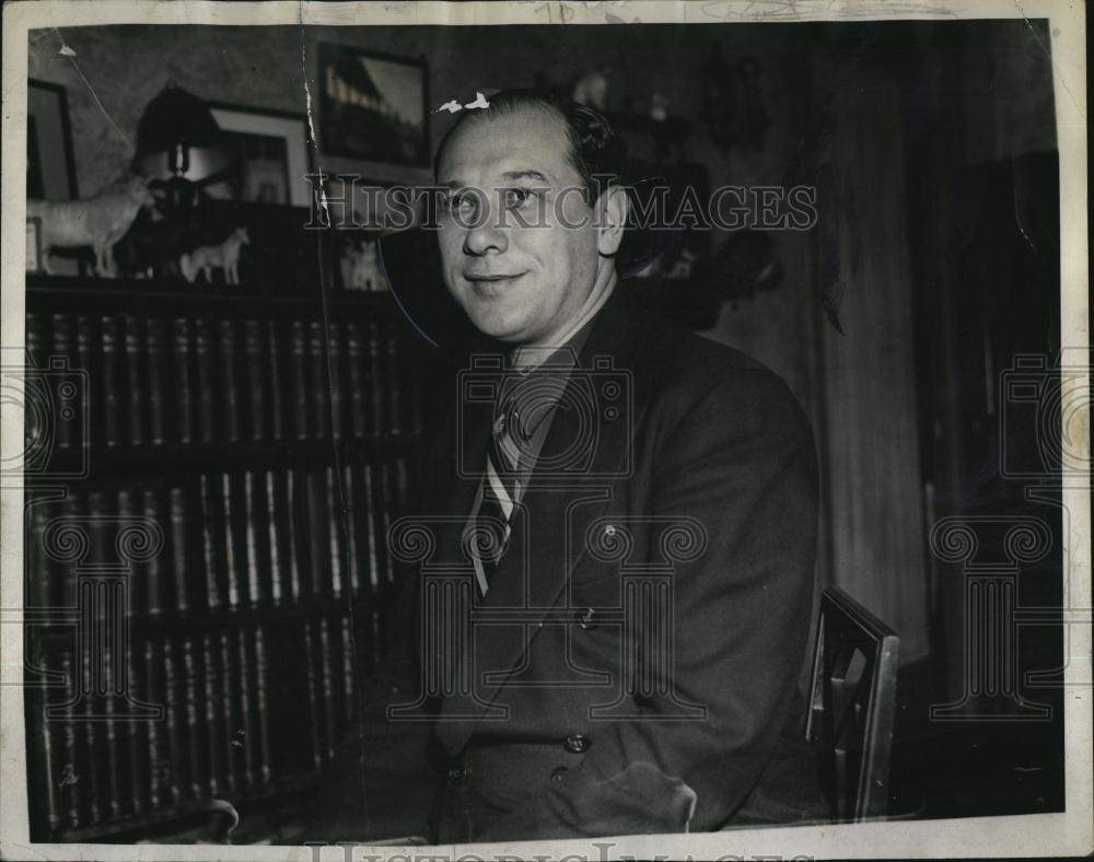 1935 Press Photo Ken Kling Daily Record Sports Comic Strip Joe & Asbestos - Historic Images