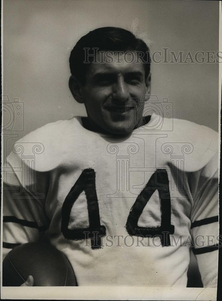 1948 Press Photo Conrad Pensavalle, Dartmouth Football Player - RSL81573 - Historic Images