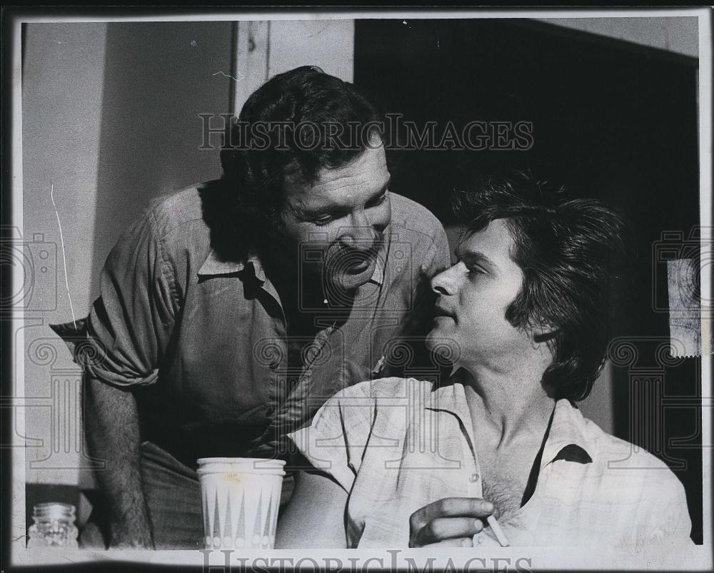 1975 Press Photo Ron Hunter, Pierre Vuillemier - RSL85357 - Historic Images