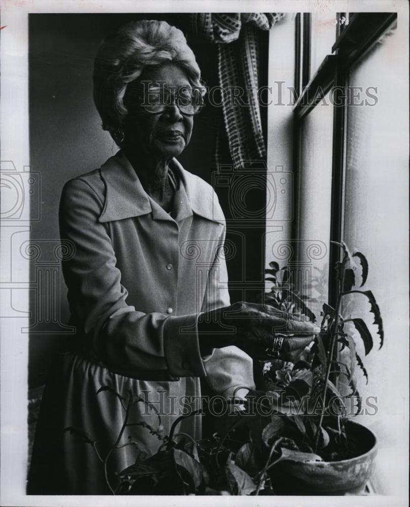 1980 Press Photo Mrs Alver Jones celebrates 105th birthday - RSL84101 - Historic Images