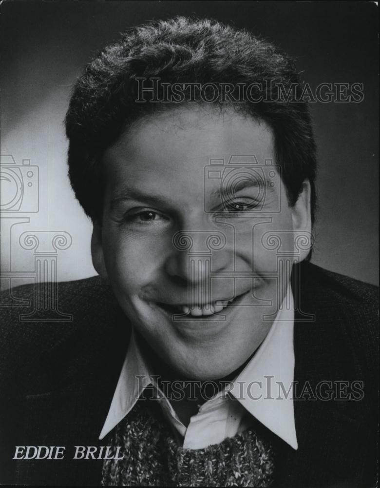 Press Photo Eddie Brill American Comedian, Actor and Writer (Wikipedia) - Historic Images