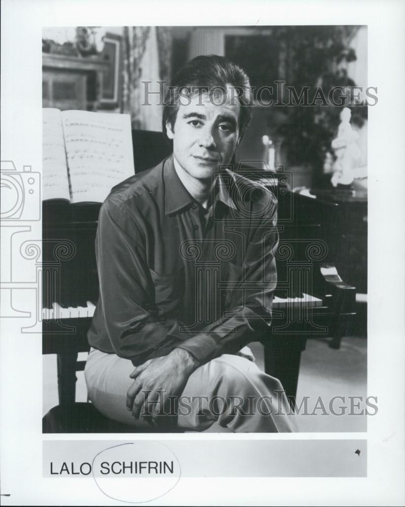 Press Photo Argentine Composer Lalo Schifrin - RSL00995 - Historic Images