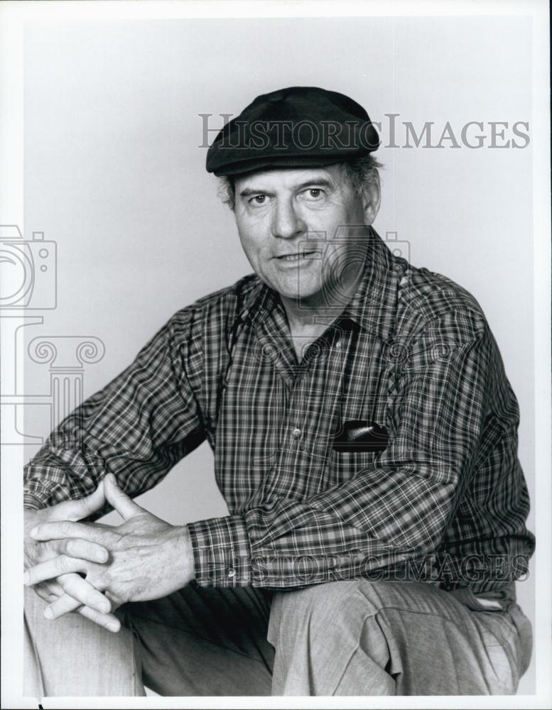 1986 Press Photo Actor Gerald S O&#39;Loughlin - RSL65931 - Historic Images