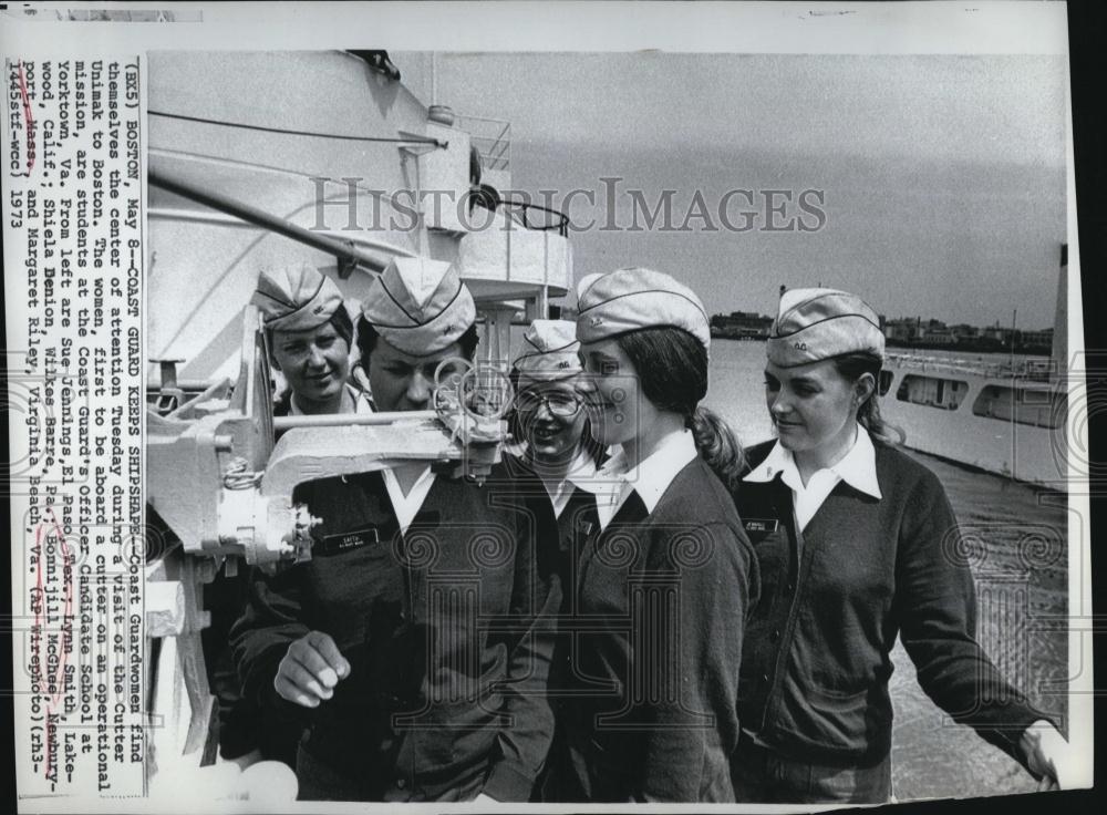 1973 Press Photo Bonnijill McGhee Newburyport Mass - RSL88375 - Historic Images