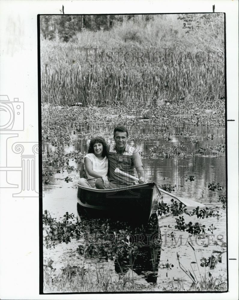 1984 Press Photo Jack Postma and Tammy Becker plan a Father&#39;s Day Wedding - Historic Images