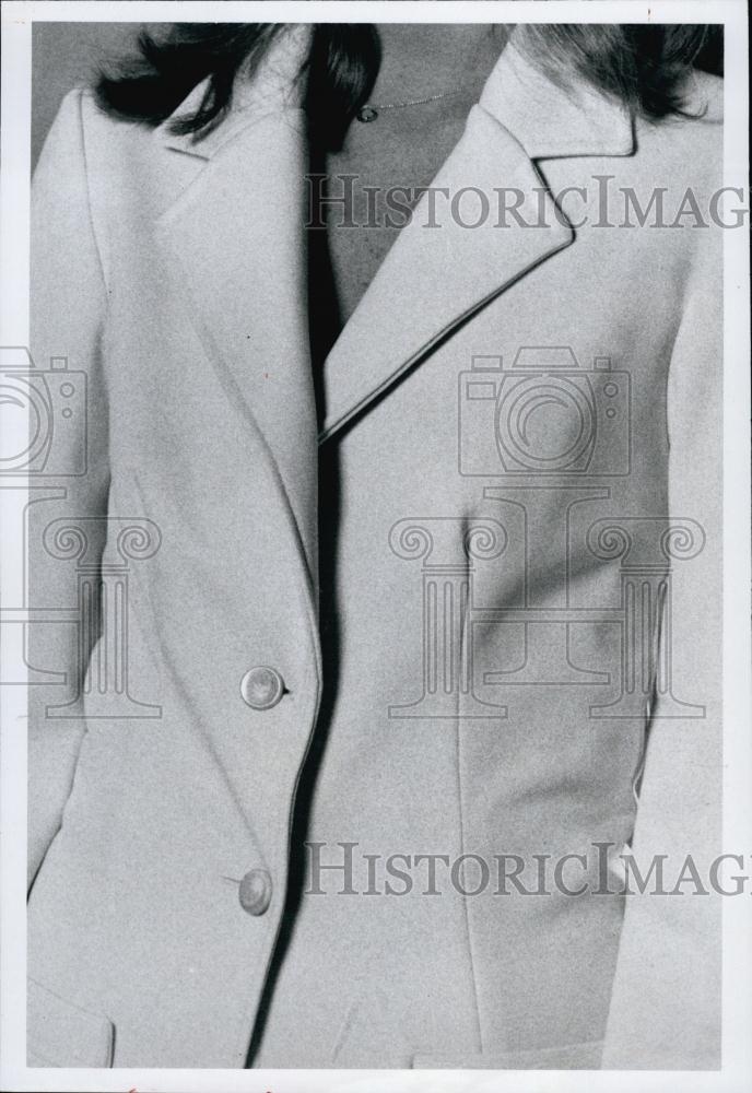 1981 Press Photo Model wearing pant suit - RSL61979 - Historic Images