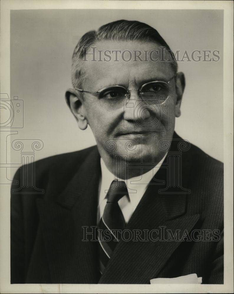 1959 Press Photo Race Relations Secretary Reverend Galen Weaver Portrait - Historic Images