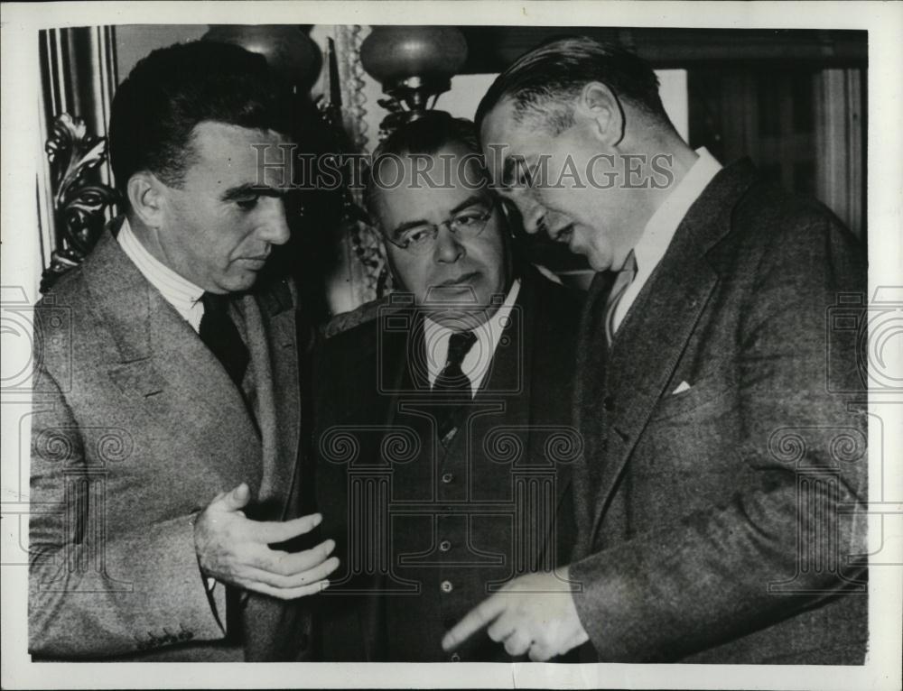 1939 Press Photo Rep's James Shanly, Jess Wolcott & John Vorys - RSL39647 - Historic Images