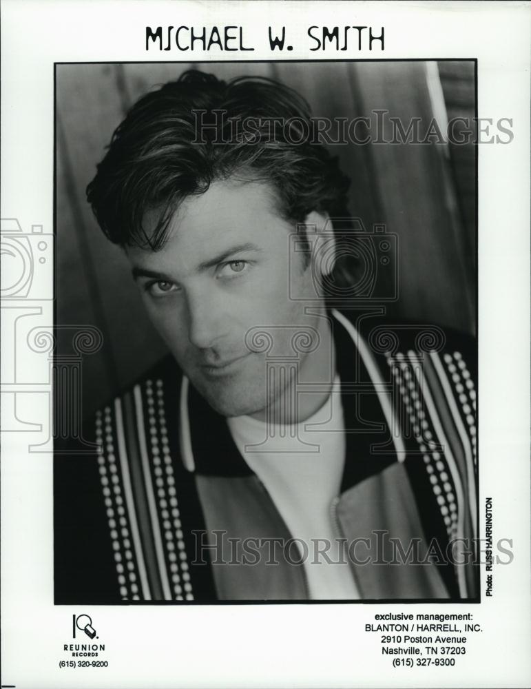 Press Photo Contemporary Christian Singer Michael W Smith Portrait - RSL43813 - Historic Images