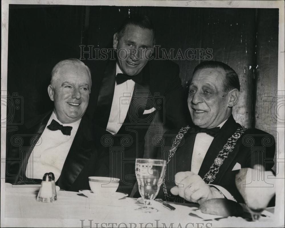 1957 Press Photo Lord Mayor Robert Briscoe visits Boston - RSL88909 - Historic Images