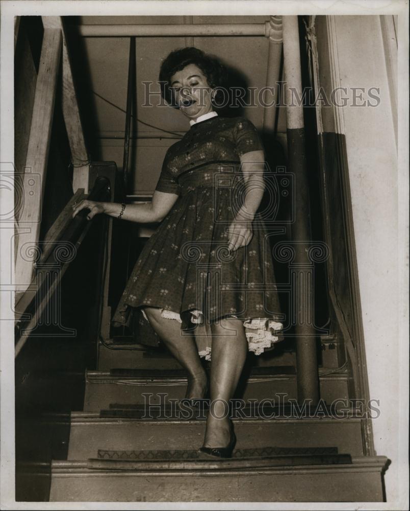 1961 Press Photo Emilio Schuberth Italy's Leading Fashion Designer - RSL84339 - Historic Images