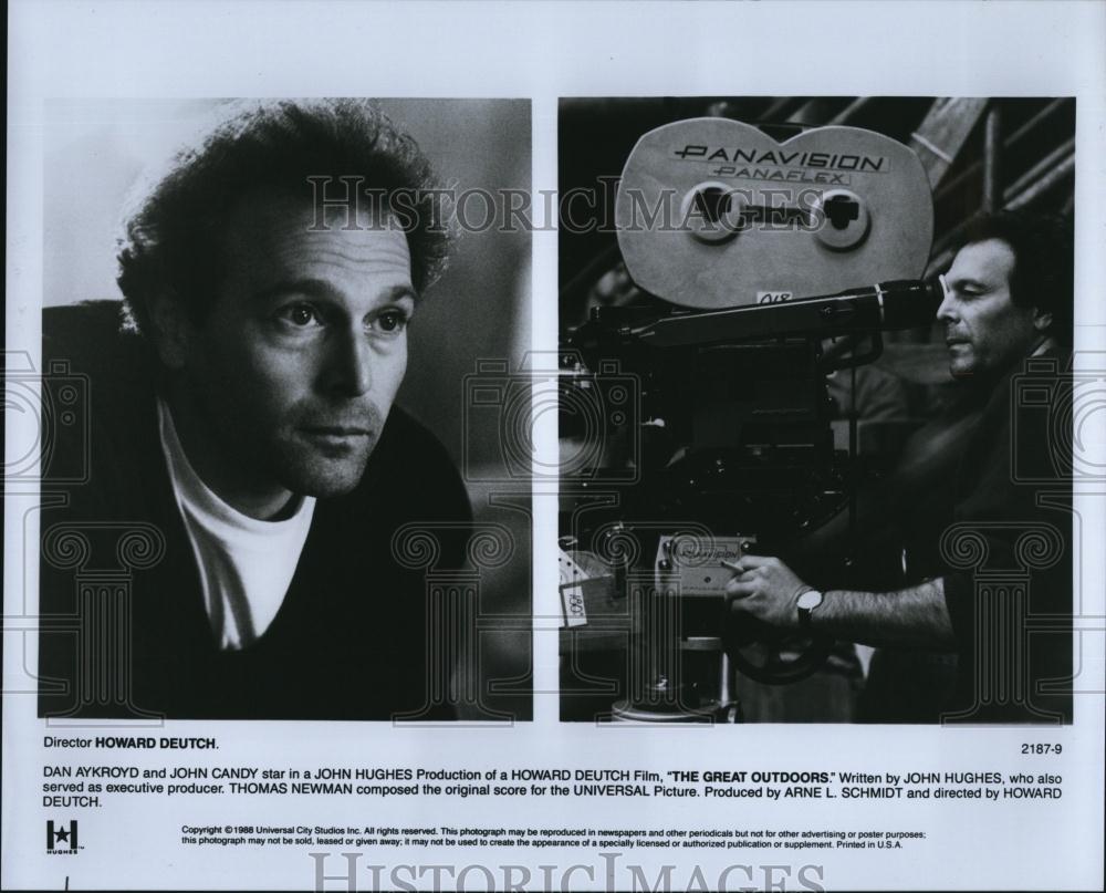 1988 Press Photo Howard Deutch Director "The Great Outdoors" - RSL88085 - Historic Images