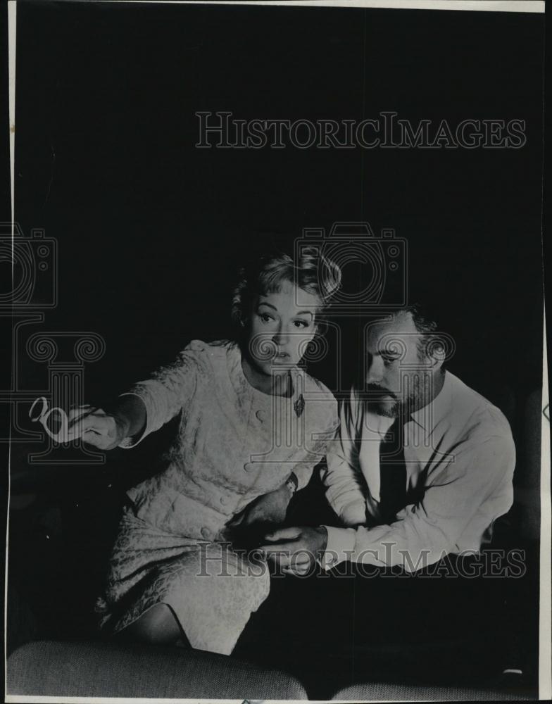 1966 Press Photo Rise Stevens &amp; Michael Manuel Co-General Managers Opera Company - Historic Images