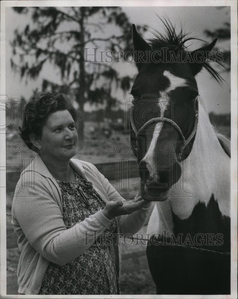 1980 Press Photo Horse Enthusiast Kathryn Casey Dies - RSL93539 - Historic Images